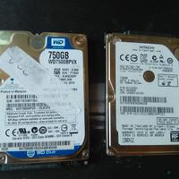 Hard disk portatili 2,5 pollici 500, 320 GB e 1TB