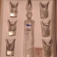 Servito da liquore in argento 925‰