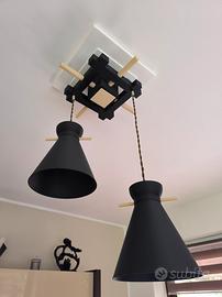 lampadario stile giapponese 