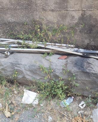 2 blocchi monolitici in pietra lavica dell’etna