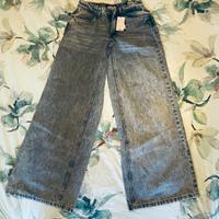Jeans donna dritti vita alta - taglia 26