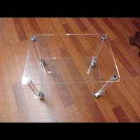 Carrellino plexiglas 