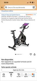 Spinning Bike Capital Sport Evo Race