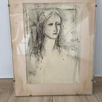 Disegno su tela Mariella Perino