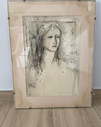 Disegno su tela Mariella Perino