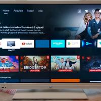 SMART TV LED 24"/ 60cm ANDROID V.11 JVC