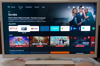 SMART TV LED 24"/ 60cm ANDROID V.11 JVC