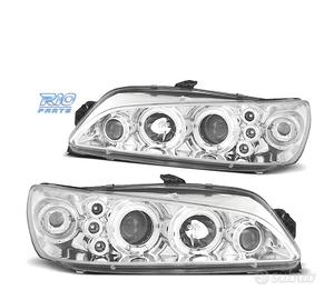 FARI PER PEUGEOT 306 97-01 ANGEL EYES FONDO CROMAT