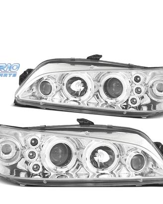 FARI PER PEUGEOT 306 97-01 ANGEL EYES FONDO CROMAT