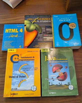 Lotto libri di informatica