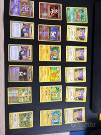 Set vintage carte pokemon