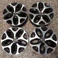 4 cerchi in lega originali Renault Captur 6,5x17