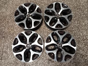 4 cerchi in lega originali Renault Captur 6,5x17