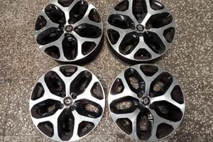4 cerchi in lega originali Renault Captur 6,5x17