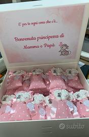 Sacchetti confetti nascita