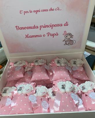 Sacchetti confetti nascita