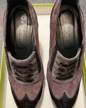 Scarpe Francesine con tacco Confort - NR 35