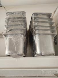 vaschette acciaio gelati