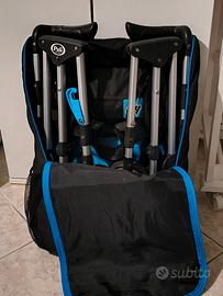 Passeggino Compatto Pali Fly Ciano