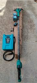 scuotitore Abbacchiatore olive a batteria zaino 