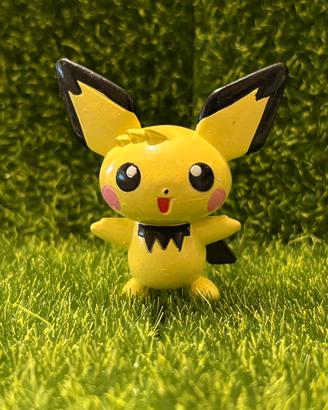 Pokémon figure Pichu Tufty Hair Takara Tomy