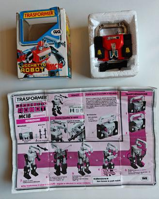 Lucchetto Robot MC18 Magnetico 1984 GiG Takara