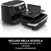 Ninja Foodi FlexDrawer, Friggitrice ad Aria, Doppi