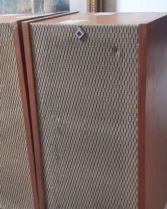 coppia di altoparlanti vintage lesa