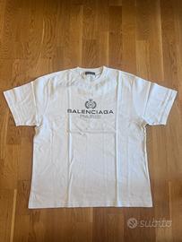 T shirt Balenciaga bianca