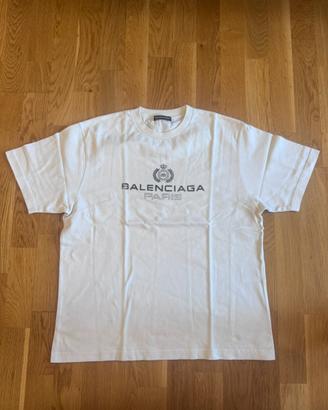 T shirt Balenciaga bianca