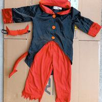 Costume da maschera DIAVOLETTO taglia 4/6 anni