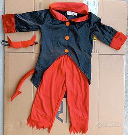 Costume da maschera DIAVOLETTO taglia 4/6 anni