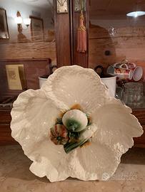 Piatto porta frutta antico ceramica Liberty