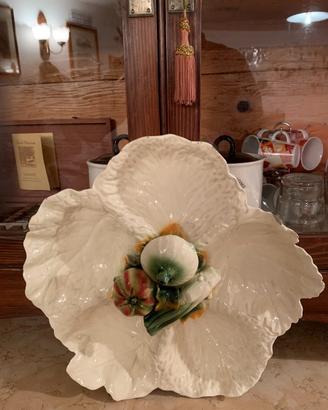 Piatto porta frutta antico ceramica Liberty