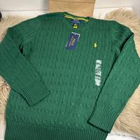 Maglione Polo Ralph Lauren 14/16 anni verde nuovo