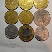 Monete lira centenari da collezione 