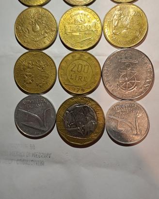Monete lira centenari da collezione 