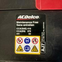Batteria auto ACDELCO