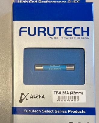 Fusibile FURUTECH audio hi-fi TF 0,25A (32 mm)