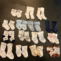 15 calzini neonato/a 0-3 mesi
