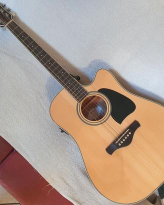 chitarra acustica elettrificata Ibanez AW70ECE-NT