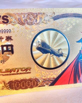 Banconota Commemorativa Capitan Harlock