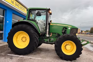 john deere 7530-cambio e motore rifatti
