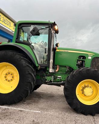 john deere 7530-cambio e motore rifatti