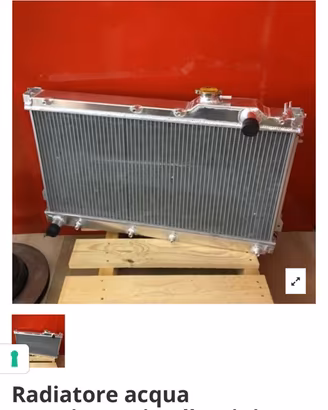Radiatore maggiorato mx5 NA