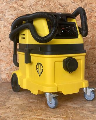 ASPIRATORE EDILE 1600W con SCUOTIFILTRO AUTOMATICO