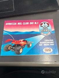 Catalogo Gig Nikko 1989 radiocomandi
