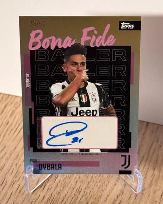 Paulo Dybala Bona Fide 36/50 autografata