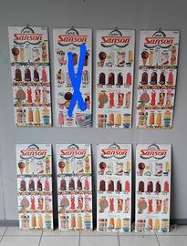 tabelle gelati vintage 