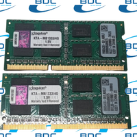 Ram Laptop Notebook 8gb 2x4GB Kingston PC3-10600s